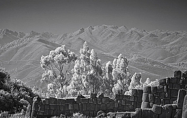 Using my IR camera in Peru