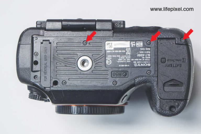 Life Pixel Sony A99 DIY Digital Infrared Conversion Tutorial