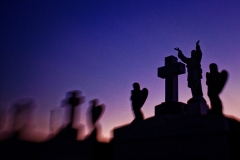 Full Spectrum Lensbaby images at Greenwood Cemetery in New Orleans, LA